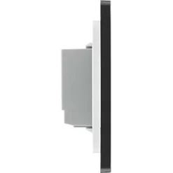 British General Evolve 1-Gang 2-Way LED Double Master Touch Trailing Edge Dimmer Switch Blue with Black Inserts -British General Switches & Sockets Store 128PY A5