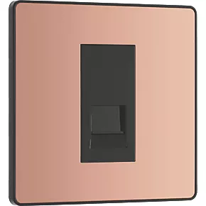 British General Evolve Master Telephone Socket Copper with Black Inserts 2 British General Evolve Master Telephone Socket Copper with Black Inserts - Image 2