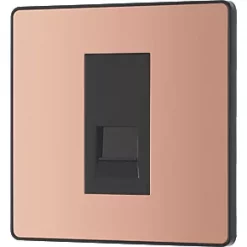 British General Evolve Master Telephone Socket Copper with Black Inserts 9 British General Evolve Master Telephone Socket Copper with Black Inserts -British General Switches & Sockets Store 158RF A3