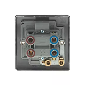 British General Nexus Metal 45A 1-Gang DP Cooker Switch Matt Black with LED 4 British General Nexus Metal 45A 1-Gang DP Cooker Switch Matt Black with LED - Image 4