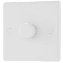 British General 800 Series 1-Gang 2-Way LED Dimmer Switch White