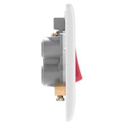 British General 800 Series 45A 1-Gang DP Cooker Switch White with LED -British General Switches & Sockets Store 240HV A2