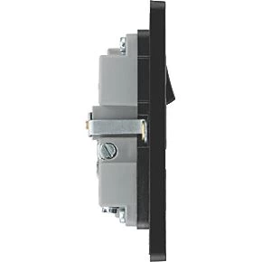 British General Evolve 13A 1-Gang SP Switched Socket + 2.1A 2-Outlet Type A USB Charger Blue with Black Inserts 6 British General Evolve 13A 1-Gang SP Switched Socket + 2.1A 2-Outlet Type A USB Charger Blue with Black Inserts - Image 6