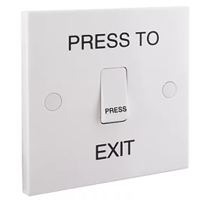 British General 900 Series 10AX 1-Gang 2-Way 'Press to Exit' Retractive Switch White 2 British General 900 Series 10AX 1-Gang 2-Way 'Press to Exit' Retractive Switch White - Image 2