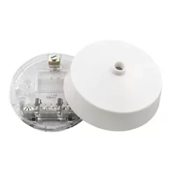 British General Ceiling Rose White 3" -British General Switches & Sockets Store 28345 A3