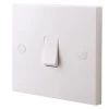 British General 900 Series 10AX 1-Gang 1-Way Light Switch White
