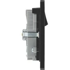 British General Evolve 13A 2-Gang SP Switched Socket + 3A 2-Outlet Type A & C USB Charger Copper with Black Inserts -British General Switches & Sockets Store 292RF A5