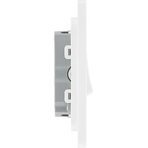 British General Evolve 20 A 16AX 3-Gang 2-Way Light Switch Pearlescent White with White Inserts 6 British General Evolve 20 A 16AX 3-Gang 2-Way Light Switch Pearlescent White with White Inserts - Image 6