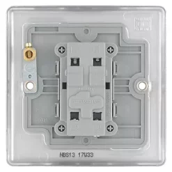 British General Nexus Metal 10AX 1-Gang Intermediate Switch Brushed Stainless Steel 5 British General Nexus Metal 10AX 1-Gang Intermediate Switch Brushed Stainless Steel -British General Switches & Sockets Store 367FG A2