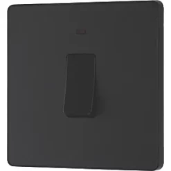 British General Evolve 20A 1-Gang DP Control Switch Matt Black with LED with Black Inserts 9 British General Evolve 20A 1-Gang DP Control Switch Matt Black with LED with Black Inserts -British General Switches & Sockets Store 407PY A3