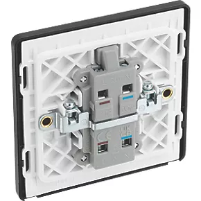 British General Evolve 20A 1-Gang DP Control Switch Matt Black with LED with Black Inserts 5 British General Evolve 20A 1-Gang DP Control Switch Matt Black with LED with Black Inserts - Image 5