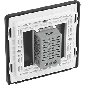 British General Evolve 1-Gang 2-Way LED Single Master Trailing Edge Touch Dimmer Switch Copper with Black Inserts 5 British General Evolve 1-Gang 2-Way LED Single Master Trailing Edge Touch Dimmer Switch Copper with Black Inserts - Image 5