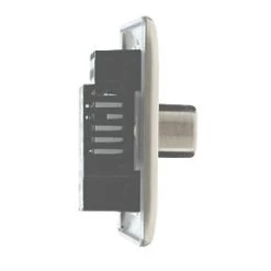 British General Nexus Metal 1-Gang 2-Way LED Dimmer Switch Brushed Iridium -British General Switches & Sockets Store 43921 A4