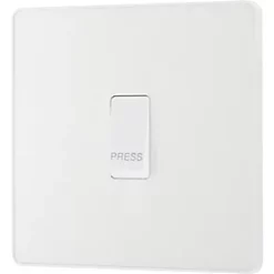 British General Evolve 10A 1-Gang 1-Way Bell Push Switch Pearlescent White with White Inserts 9 British General Evolve 10A 1-Gang 1-Way Bell Push Switch Pearlescent White with White Inserts -British General Switches & Sockets Store 439PY A3