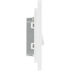 British General Evolve 10A 1-Gang 1-Way Bell Push Switch Pearlescent White with White Inserts 11 British General Evolve 10A 1-Gang 1-Way Bell Push Switch Pearlescent White with White Inserts -British General Switches & Sockets Store 439PY A5