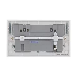 British General 900 Series 13A 2-Gang SP Switched Socket + 3.1A 3-Outlet Type A USB Charger White -British General Switches & Sockets Store 4492R A3