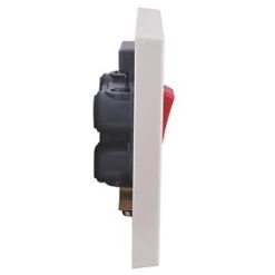 British General 900 Series 45A 1-Gang DP Cooker Switch White -British General Switches & Sockets Store 45659 A3