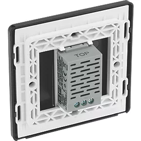 British General Evolve 1-Gang 2-Way LED Single Secondary Trailing Edge Touch Dimmer Switch Blue with Black Inserts 5 British General Evolve 1-Gang 2-Way LED Single Secondary Trailing Edge Touch Dimmer Switch Blue with Black Inserts - Image 5