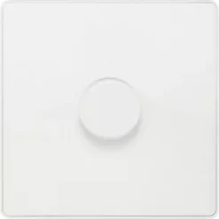 British General Evolve 1-Gang 2-Way LED Trailing Edge Single Push Dimmer Switch with Rotary Control Pearlescent White with White Inserts 8 British General Evolve 1-Gang 2-Way LED Trailing Edge Single Push Dimmer Switch with Rotary Control Pearlescent White with White Inserts -British General Switches & Sockets Store 475PY A2
