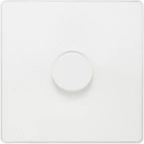 British General Evolve 1-Gang 2-Way LED Trailing Edge Single Push Dimmer Switch with Rotary Control Pearlescent White with White Inserts 3 British General Evolve 1-Gang 2-Way LED Trailing Edge Single Push Dimmer Switch with Rotary Control Pearlescent White with White Inserts - Image 3