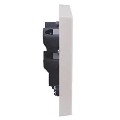 British General 900 Series 13A Unswitched Fused Spur & Flex Outlet White -British General Switches & Sockets Store 53282 A3