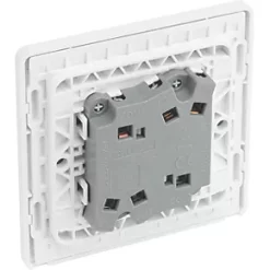 British General Evolve 20 A 16AX 2-Gang 2-Way Light Switch Pearlescent White with White Inserts 10 British General Evolve 20 A 16AX 2-Gang 2-Way Light Switch Pearlescent White with White Inserts -British General Switches & Sockets Store 533PY A4