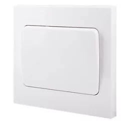 British General 900 Series 10AX 1-Gang 2-Way Light Switch White