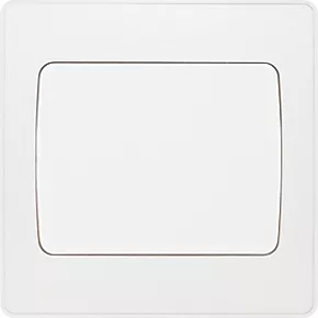 British General Evolve 20 A 16AX 1-Gang 2-Way Wide Rocker Light Switch Pearlescent White with White Inserts 3 British General Evolve 20 A 16AX 1-Gang 2-Way Wide Rocker Light Switch Pearlescent White with White Inserts - Image 3