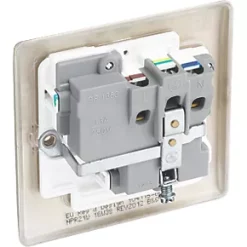 British General Nexus Metal 13A 1-Gang DP Switched Socket Pearl Nickel with White Inserts 10 British General Nexus Metal 13A 1-Gang DP Switched Socket Pearl Nickel with White Inserts -British General Switches & Sockets Store 593PY A4