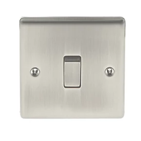 British General Nexus Metal 10AX 1-Gang Intermediate Switch Brushed Iridium 2 British General Nexus Metal 10AX 1-Gang Intermediate Switch Brushed Iridium - Image 2