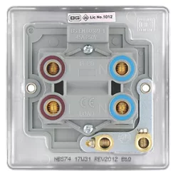 British General Nexus Metal 45A 1-Gang DP Cooker Switch Brushed Steel with LED 5 British General Nexus Metal 45A 1-Gang DP Cooker Switch Brushed Steel with LED -British General Switches & Sockets Store 63869 A2