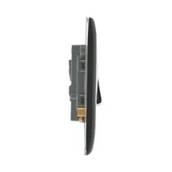 British General Nexus Metal 10AX 1-Gang Intermediate Switch Matt Black with White Inserts 8 British General Nexus Metal 10AX 1-Gang Intermediate Switch Matt Black with White Inserts -British General Switches & Sockets Store 63921 A3