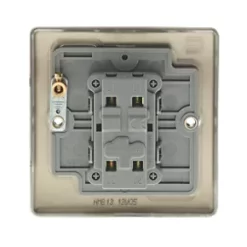 British General Nexus Metal 10AX 1-Gang Intermediate Switch Matt Black with White Inserts 9 British General Nexus Metal 10AX 1-Gang Intermediate Switch Matt Black with White Inserts -British General Switches & Sockets Store 63921 A4