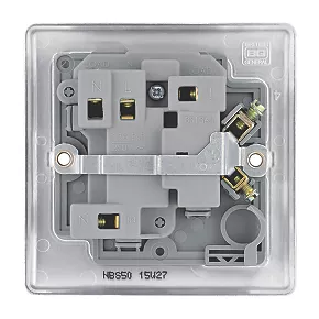 British General Nexus Metal 13A Switched Fused Spur Brushed Steel 4 British General Nexus Metal 13A Switched Fused Spur Brushed Steel - Image 4