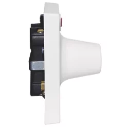 British General 45A 1-Way Pull Cord Switch White with Neon -British General Switches & Sockets Store 65167 A3