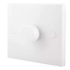 British General 900 Series 1-Gang 2-Way LED Dimmer Switch White