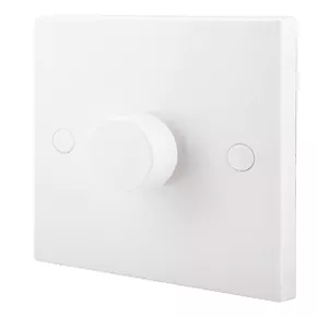 British General 900 Series 1-Gang 2-Way LED Dimmer Switch White 1 British General 900 Series 1-Gang 2-Way LED Dimmer Switch White