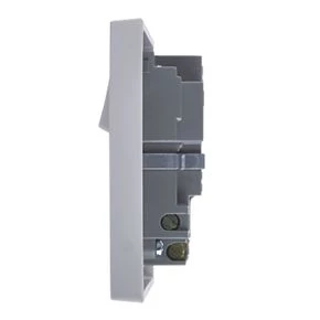 British General 900 Series 13A 1-Gang SP Switched Socket + 2.1A 2-Outlet Type A USB Charger White 6 British General 900 Series 13A 1-Gang SP Switched Socket + 2.1A 2-Outlet Type A USB Charger White - Image 6