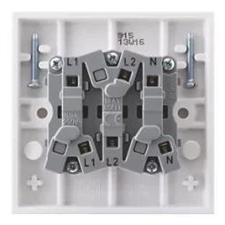 British General 900 Series 10A 1-Gang 3-Pole Fan Isolator Switch White 6 British General 900 Series 10A 1-Gang 3-Pole Fan Isolator Switch White -British General Switches & Sockets Store 69862 A2