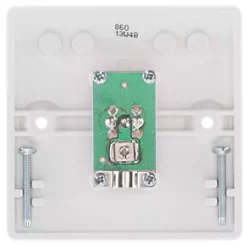 British General 800 Series Coaxial TV Socket White -British General Switches & Sockets Store 704HV A3