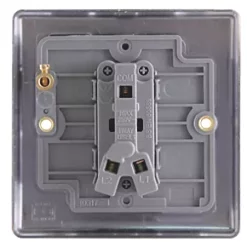 British General Nexus Metal 10AX 1-Gang 2-Way Light Switch Antique Brass -British General Switches & Sockets Store 79804 A2