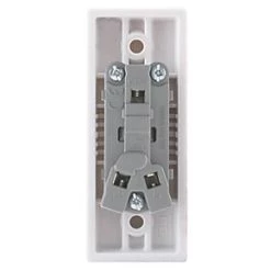 British General 900 Series 10AX 1-Gang 2-Way Light Switch White -British General Switches & Sockets Store 81858 A2