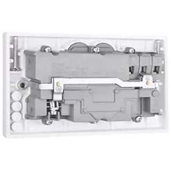 British General 900 Series 13A 2-Gang SP Switched Smart Socket White -British General Switches & Sockets Store 827GV A5