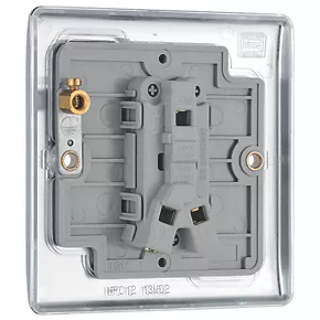 British General Nexus Metal 10AX 1-Gang 2-Way Light Switch Polished Chrome 6 British General Nexus Metal 10AX 1-Gang 2-Way Light Switch Polished Chrome - Image 6