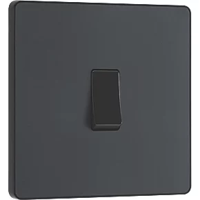 British General Evolve 20 A 16AX 1-Gang 2-Way Light Switch Grey with Black Inserts 2 British General Evolve 20 A 16AX 1-Gang 2-Way Light Switch Grey with Black Inserts - Image 2