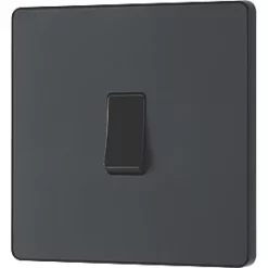 British General Evolve 20 A 16AX 1-Gang 2-Way Light Switch Grey with Black Inserts 9 British General Evolve 20 A 16AX 1-Gang 2-Way Light Switch Grey with Black Inserts -British General Switches & Sockets Store 845PY A3