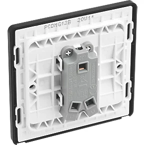 British General Evolve 20 A 16AX 1-Gang 2-Way Light Switch Grey with Black Inserts 5 British General Evolve 20 A 16AX 1-Gang 2-Way Light Switch Grey with Black Inserts - Image 5