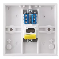 British General 900 Series Master Telephone Socket White -British General Switches & Sockets Store 89055 A2