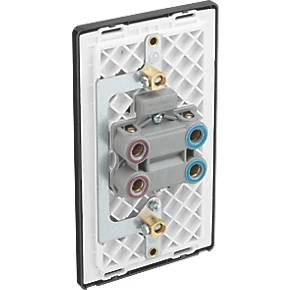 British General Evolve 45A 1-Gang 2-Pole Cooker Switch Blue with LED with Black Inserts 5 British General Evolve 45A 1-Gang 2-Pole Cooker Switch Blue with LED with Black Inserts - Image 5