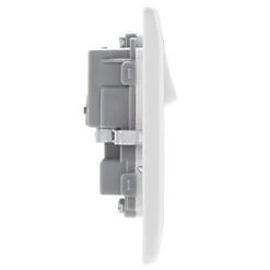 British General 800 Series 13A 2-Gang SP Switched Socket White -British General Switches & Sockets Store 898HV A2